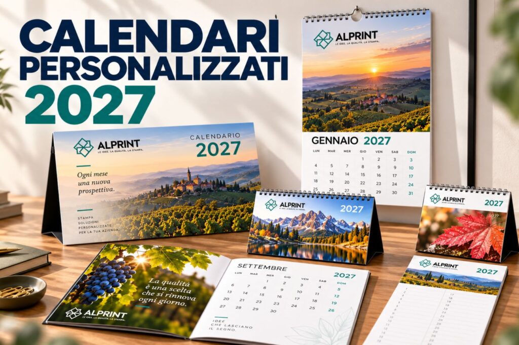 Calendari aziendali personalizzati 2027: tipologie, vantaggi e consigli per la stampa